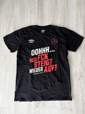 1. FC Nürnberg T-Shirt Aufstieg Shirt 2018 2017/18 Fanartikel gebraucht