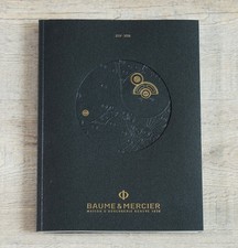 Baume & Mercier Uhrenkatalog Kollektion 2017-2018 mit Preisliste, ungelesen, TOP