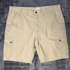 Carhartt Mens Relaxed Fit Rugged Flex Ripstop Cargo Work Shorts Tan 44 BS4727-M