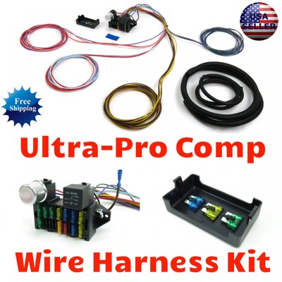 1960 - 1970 Ford Falcon Wire Harness Fuse Block Upgrade Kit rat rod hot rod