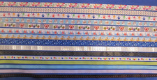  17-Lot-15 Yards Ribbon 5/8"-7/8" W x 1-Yard L Grosgrain  Satin Dots Color
