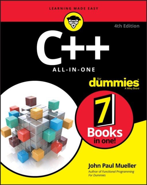 C++ All-in-One For Dummies by John Paul Mueller (Paperback Book)