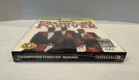 Champions Forever Boxing New in Box/Sealed! Turbografx 16 NEC Hudson Soft DUO