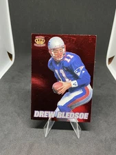 1995 Drew Bledsoe Pacific Crown Red Foil SP #4 Patriots