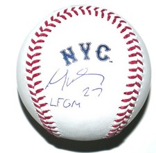MARK VIENTOS NY METS SIGNED 