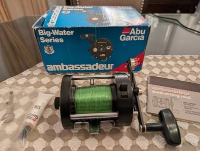 abu garcia ag seven reel Abu Garcia Ambassadeur Seven C Big Water Series RH Reel-New-Made in Sweden