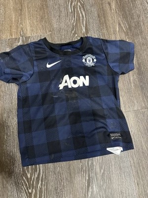 Nike Manchester United Blue Away Jersey Toddler 3-4T XS AON