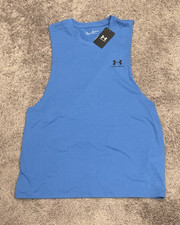 Under Armour Men's Size XXL - Sportstyle Left Chest Cut-Off Tank Top 1329286