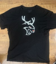 Dodge Srt Hellcat Demon Head T-shirt Mens Xl Black Official Mopar Racing Tee