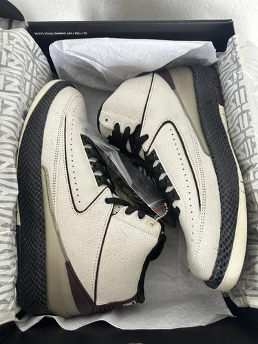Air Jordan 2 Retro SP AMM A Ma Maniere Airness US Size 9.5 DS OG All DO7216-100