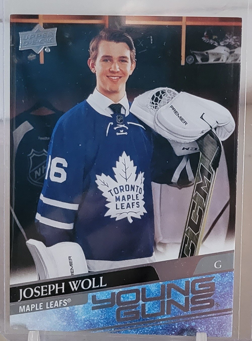 2020-21 Upper Deck - Young Guns Joseph Woll #208 (RC)