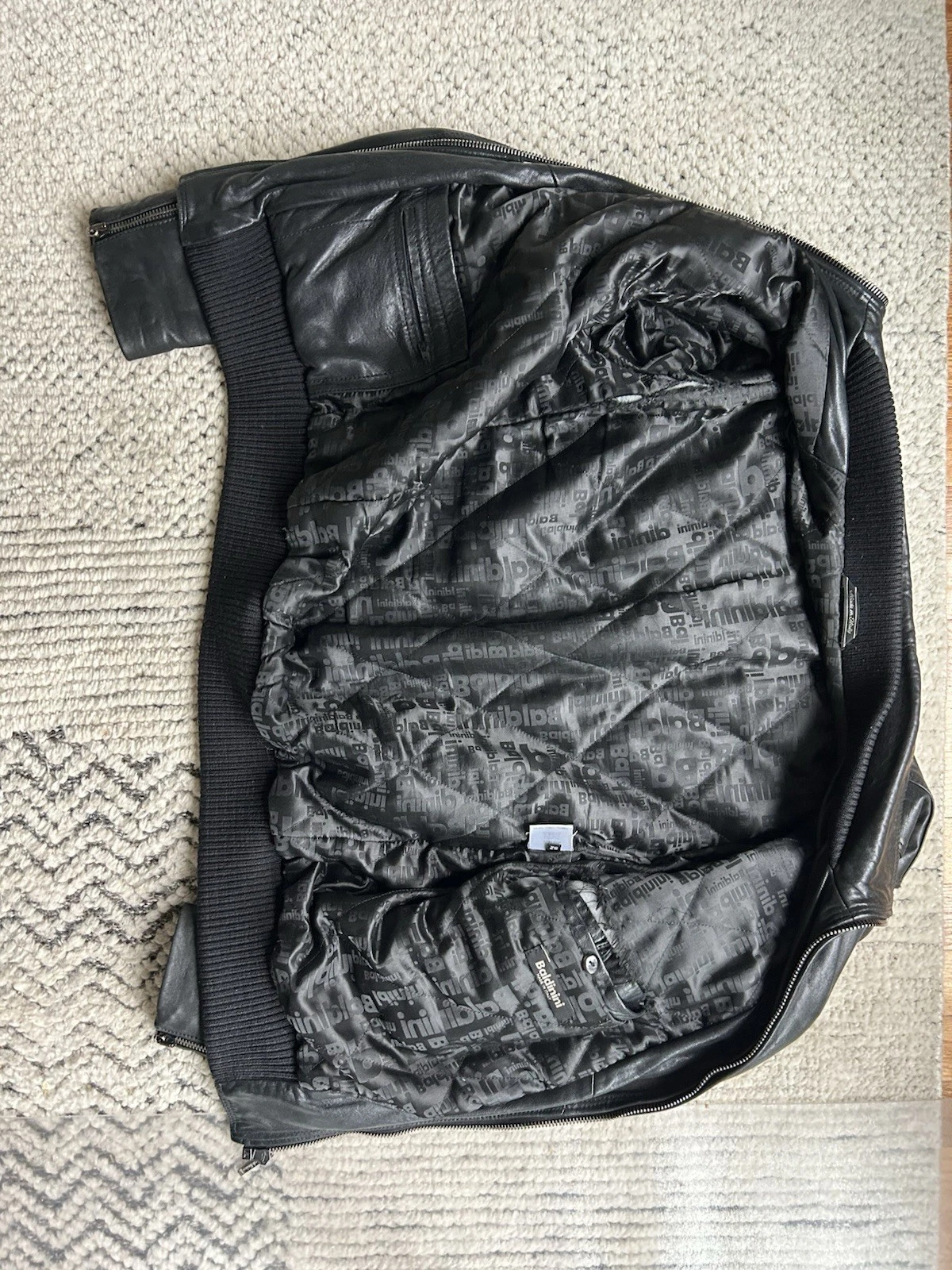 Neovintage Pilot ItalianCalf Leather Jacket Baldinini image 6
