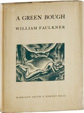 William Faulkner & Lynd Ward-A GREEN BOUGH-1933-1ST/1ST TRADE ED-FINE/VERY GOOD+