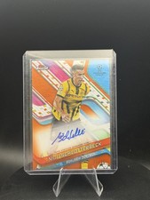 2024-25 Topps Finest UEFA - True Orange - Autographs Nico Schlotterbeck - /25