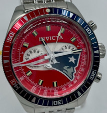 Invicta NFL New England Patriots Men's Watch - 43mm, Steel 44999