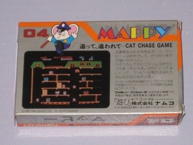 Mappy W/Box Manual Rare Famicom FC Namco Used Game NTSC-J From Japan