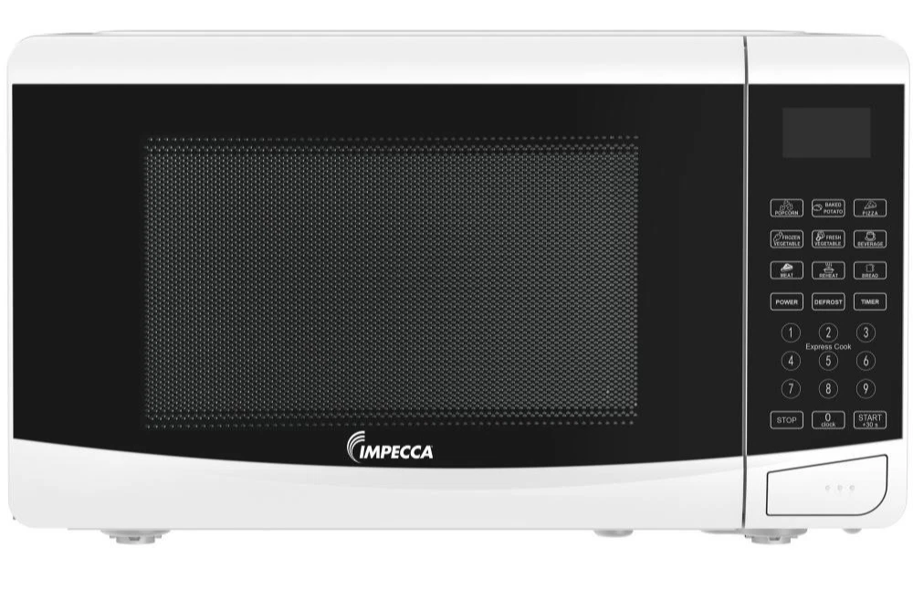 Impecca CM-0775W 0.7 Cu. Ft. Microwave Oven 700W, White