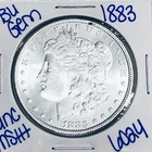 1883 BU UNCIRCULATED MORGAN SILVER DOLLAR AUTHENTIC U.S. MINT FREE SHIPPING 6024