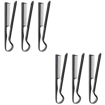  2 PCS Barbierkamm Haarspangenkämme Haarglätterkamm Haarglättungskamm