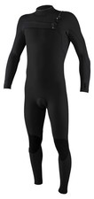 O'Neill Men's Hyperfreak 3/2mm Chest Zip Full Wetsuit - Black - New