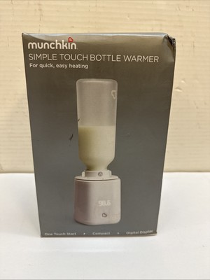 Munchkin Simple Touch Bottle Warmer With Digital Temperature Display