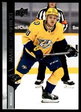 2020-21 UPPER DECK HOCKEY CARD MARK BOROWIECKI #576 NASHVILLE PREDATORS 7377
