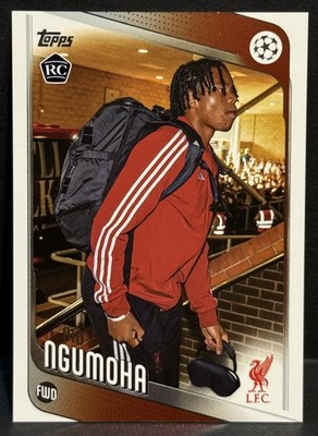2025-26 Topps UEFA Club Competitions Liverpool RC Rio Ngumoha 