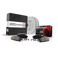 Power Stop Crk6852 Rear Z23 Evolution Sport Stock Replacement Fully Coated