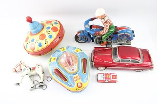 Tin Plate Toys Vintage Collectables Joblot Inc Cragston Made Japan UNTESTED