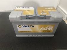 AGM Car Battery A6 Varta 110 AGM 800A 80Ah 315x175x190 Start Stop