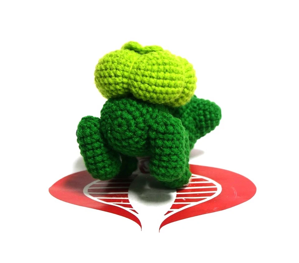 Pokémon Stuffed Animal Crochet Bulbasaur 4" Unbranded Plush - Image 2 of 2