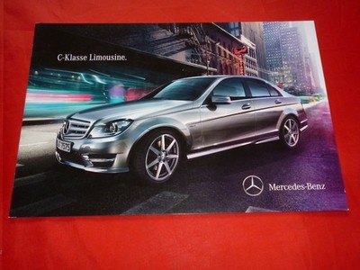 MERCEDES W204 C-CLASS SALOON C 180 CDI - C 350 4MATIC BROCHURE BROCHURE 2011