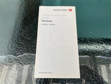 DB-Städteverbindungen Nürnberg 1995/96 Fahrplan Deutsche Bahn