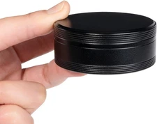 Portable Metal Pill Box - Travel Daily Pill Case, Waterproof Pill Container f...