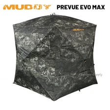 Muddy Prevue Evo Max Ground Hunting Blind 3-Man MUD-PVEVOMX-VCG