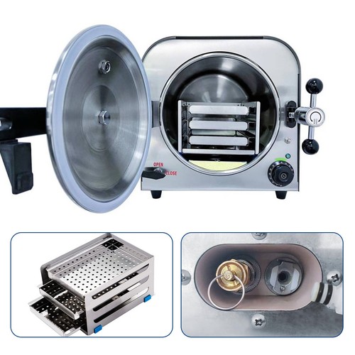 Dental Klasse N Autoklav Dampfsterilisator Vakuumsterilisation/Trocknungsfunktion - Bild 7 von 41