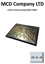 Manhole Cover 620mm x 470mm 17 Tonne All Steel Inspection Cover&Frame UK Seller