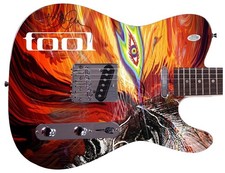 Tool Danny Carey Signed Autographed Custom Graphics Guitar ACOA