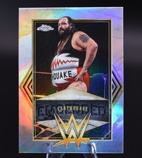 Earthquake 2026 Topps Chrome WWE #EMB-5 Embedded Refractor