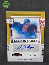 2022 Panini Contenders AOIFE VALKYRIE Auto Red RC LYRA VALKYRIA #RS-AVK