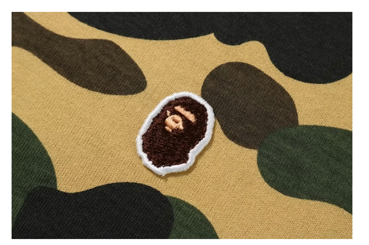 A Bathing Ape BAPE 1st Yellow Camo Point Tee T-Shirt SIZE 2XL XXL - NEW IN BAG thumbnail 2