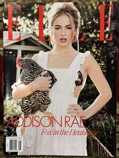 Elle Magazine May 2025 Addison Rae Fox in the Henhouse