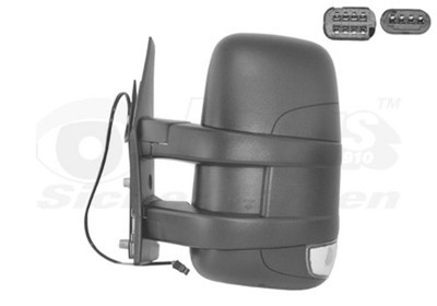VAN WEZEL Außenspiegel HAGUS 2815807 für IVECO DAILY Komplettspiegel konvex 4