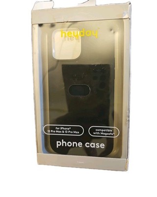 Heyday Silicone Case for iPhone 12 Pro Max & Iphone 13 Pro Max |Black| Open Box 