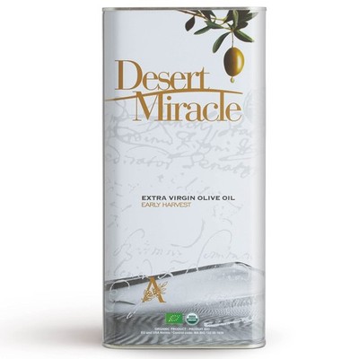 ''Extra Virgin Olive Oil - Organic Cold Pressed Polyphenol Rich 5L Can''