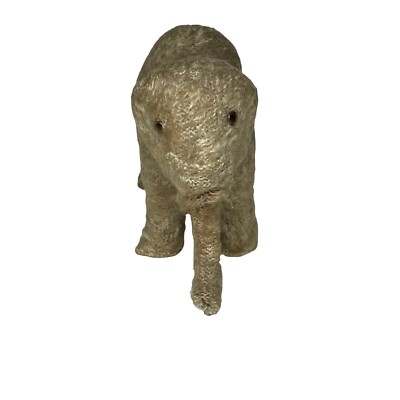 Vintage 1950's Japan Mohair Windup Elephant Toy Spinning Tail | eBay