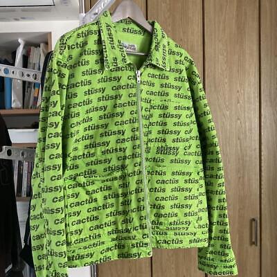 Stussy x CPFM Cactus Plant Flea Market Zip Work Jacket Denim Stussy x CPFM Cactus Plant Flea Market Zip Work Jacket Denim