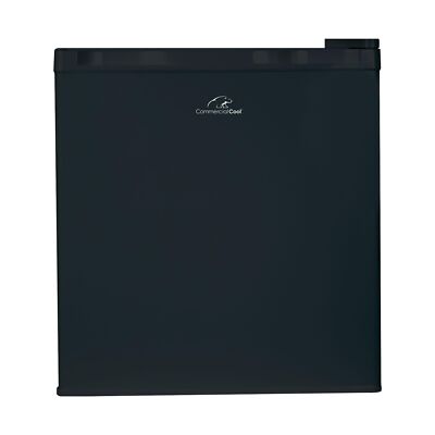 Commercial Cool CCR16B Compact Single Door Refrigerator and Freezer, 1.6 Cu. ...