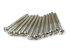 12 Genuine Fender Slotted Telecaster Neck Pickup Mounting Screws 001-8373-000