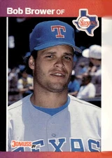 1989 Donruss #411a Bob Brower